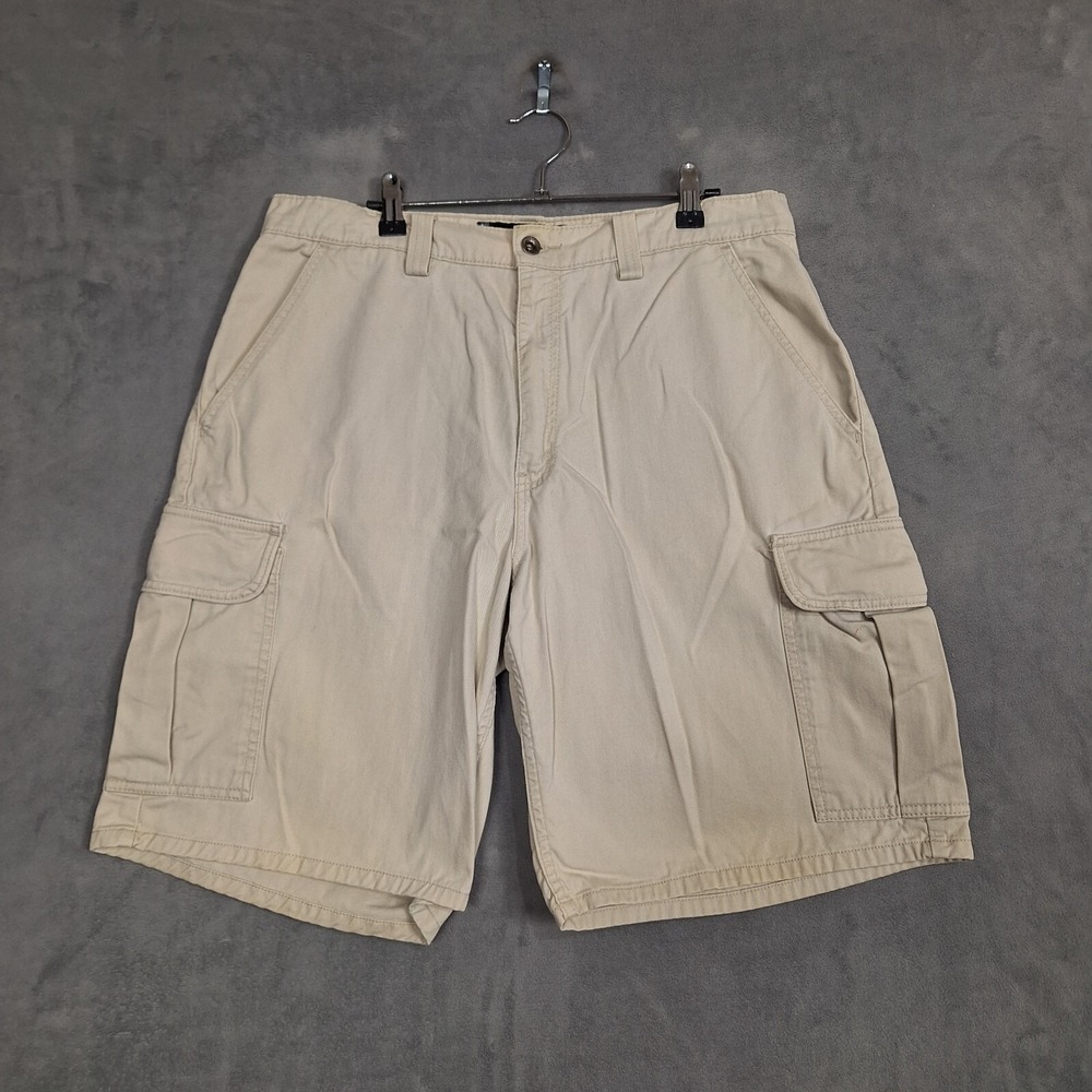 Levi's SilverTab shorts mens 34x10 Cargo khaki Y2K 90s vintage